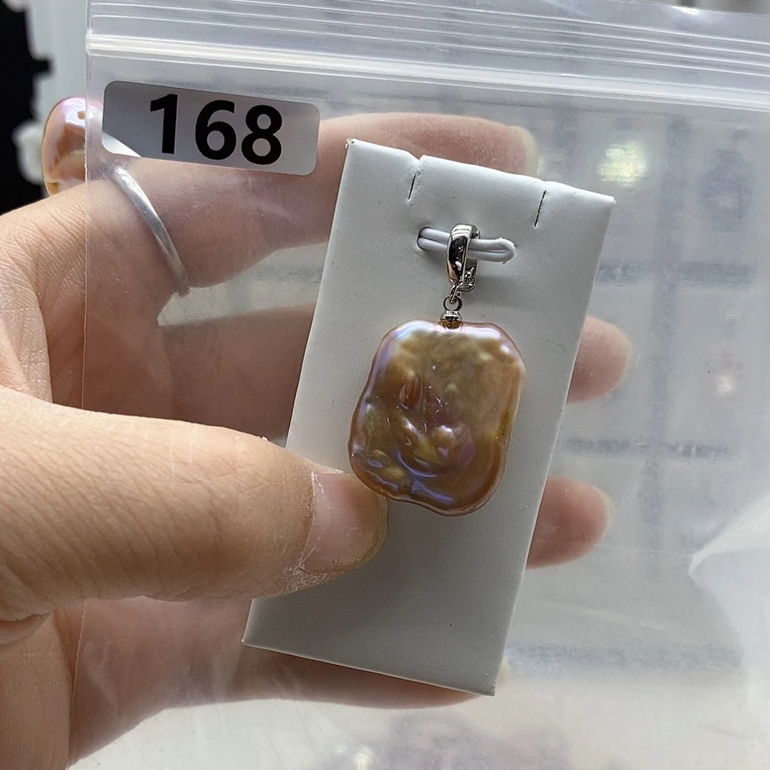 颈饰合金淡水珍珠