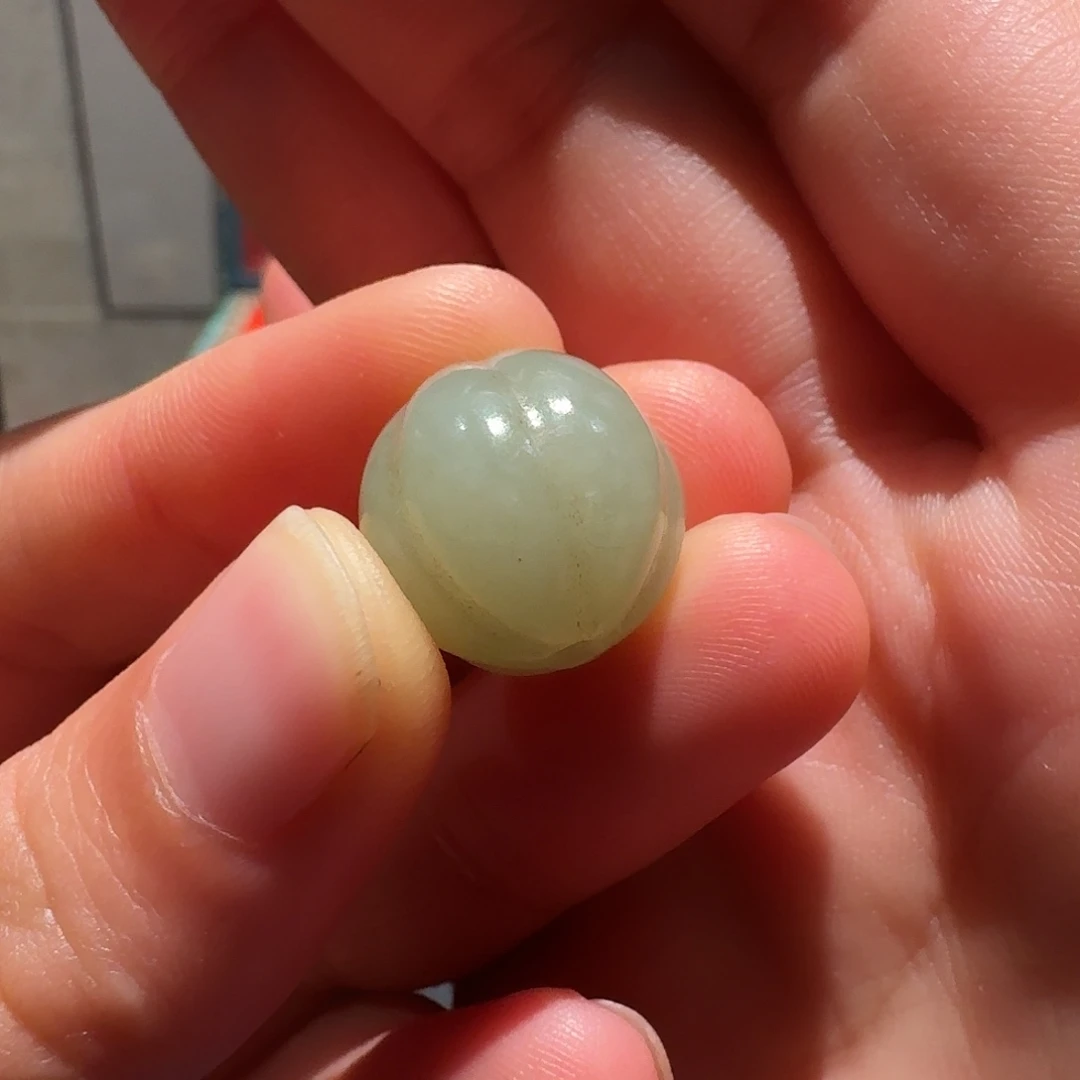 一***你和田玉未镶嵌挂件