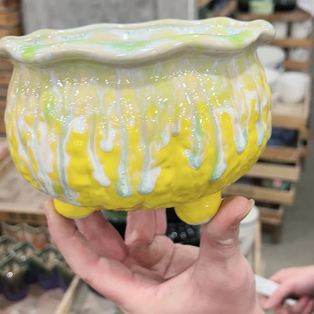 【闪购商品】陶瓷福利品凑满10元发货陶瓷花盆