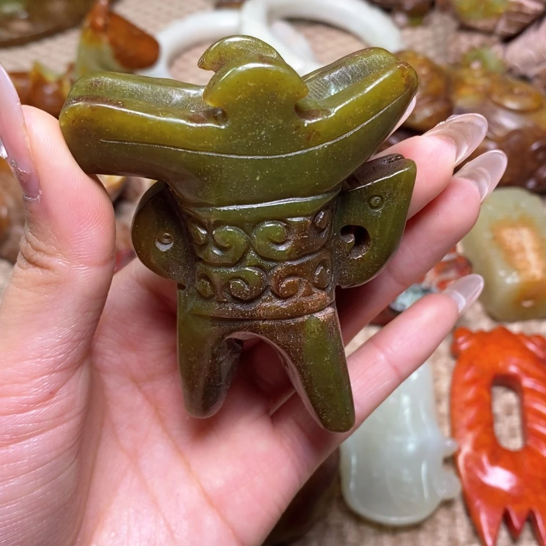 白玉菩提吊坠白玉菩提白玉菩提摆件