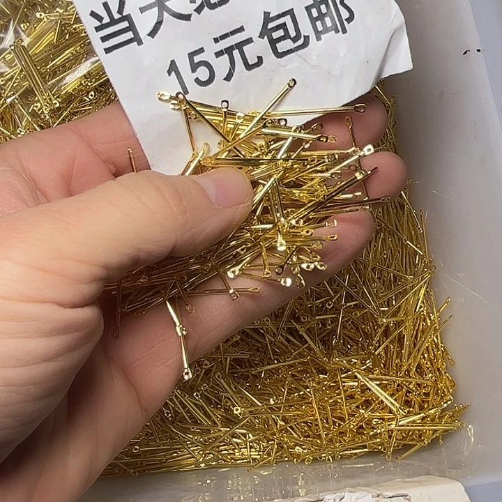 非金属3cm链接棒100个金色