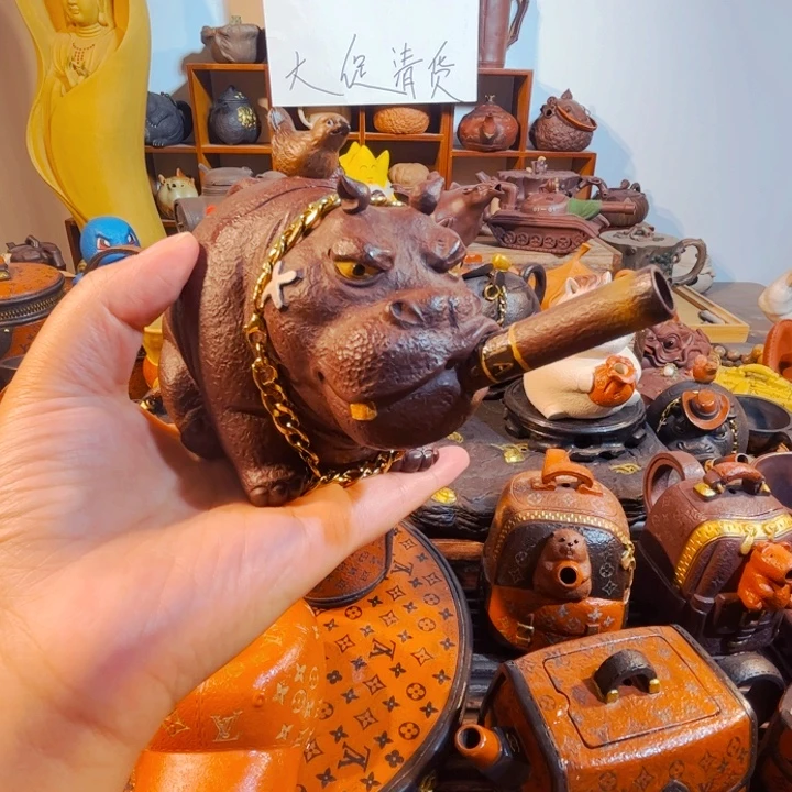 ℳ****茶壶拼配泥纯手工制作方法和