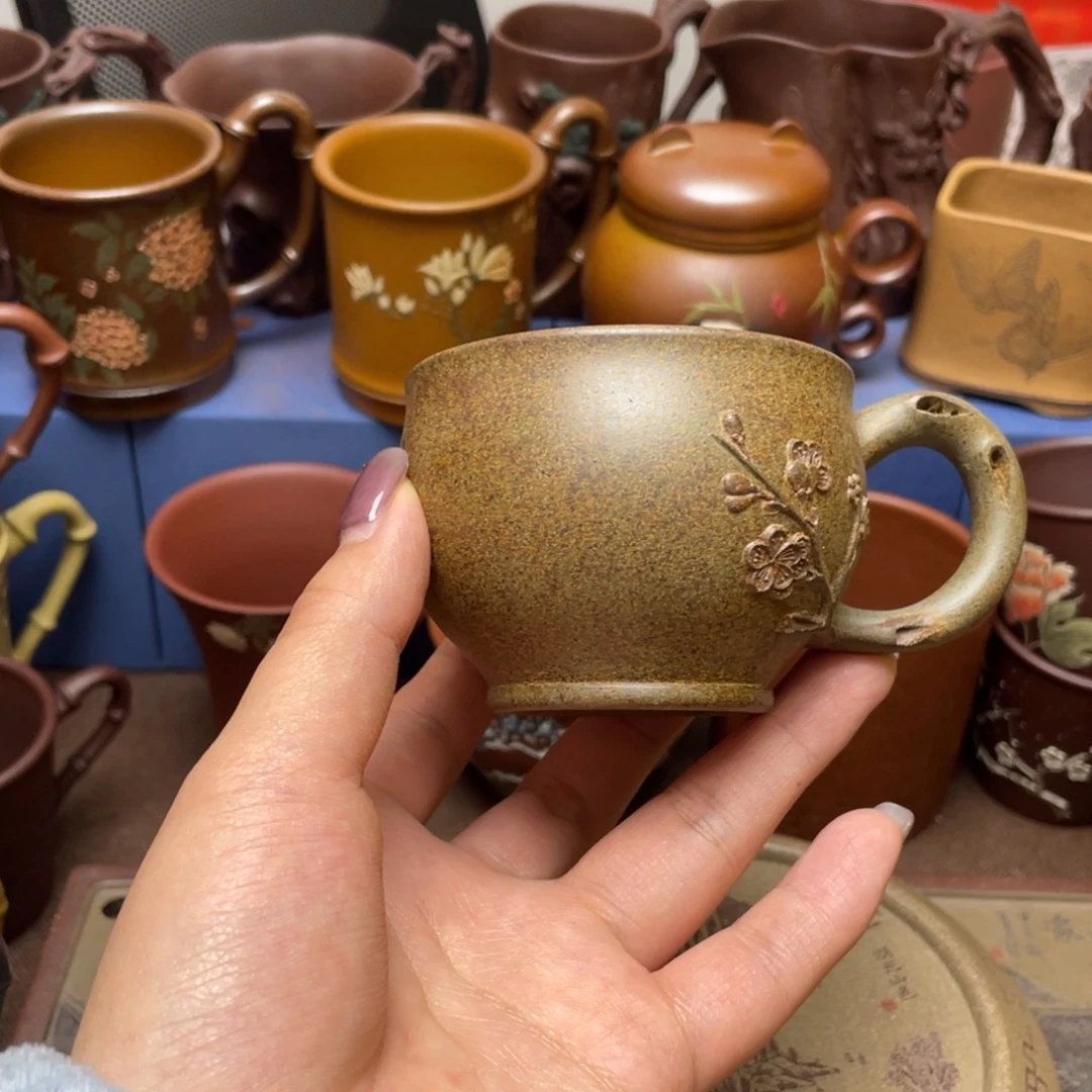 紫砂茶杯紫砂主人杯