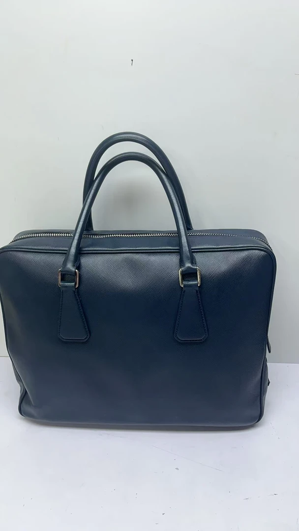 95新 Prada/普拉达 普拉达经典全皮公文包