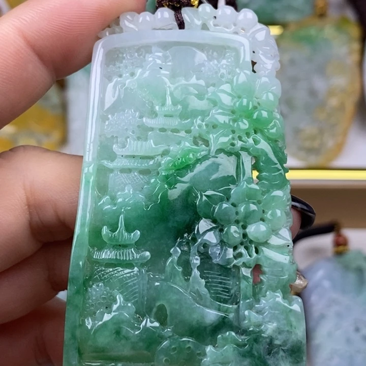 翡翠吊坠(不含链)未镶嵌用****2