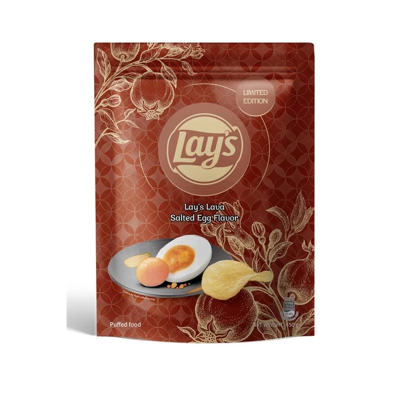 乐事 流沙咸蛋黄味薯片450g-/原味薯片425.2g