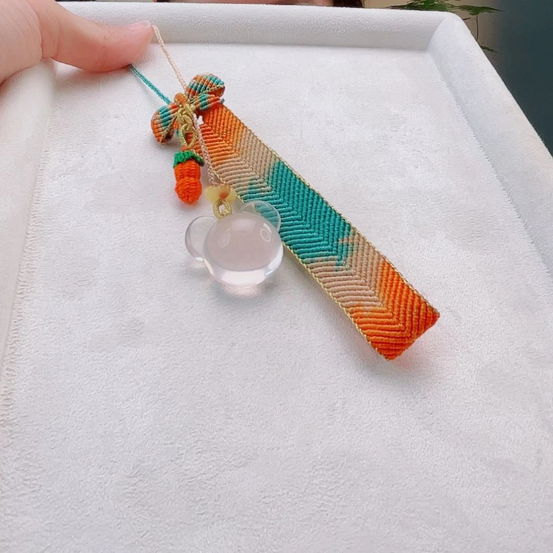 水晶手链未镶嵌熊