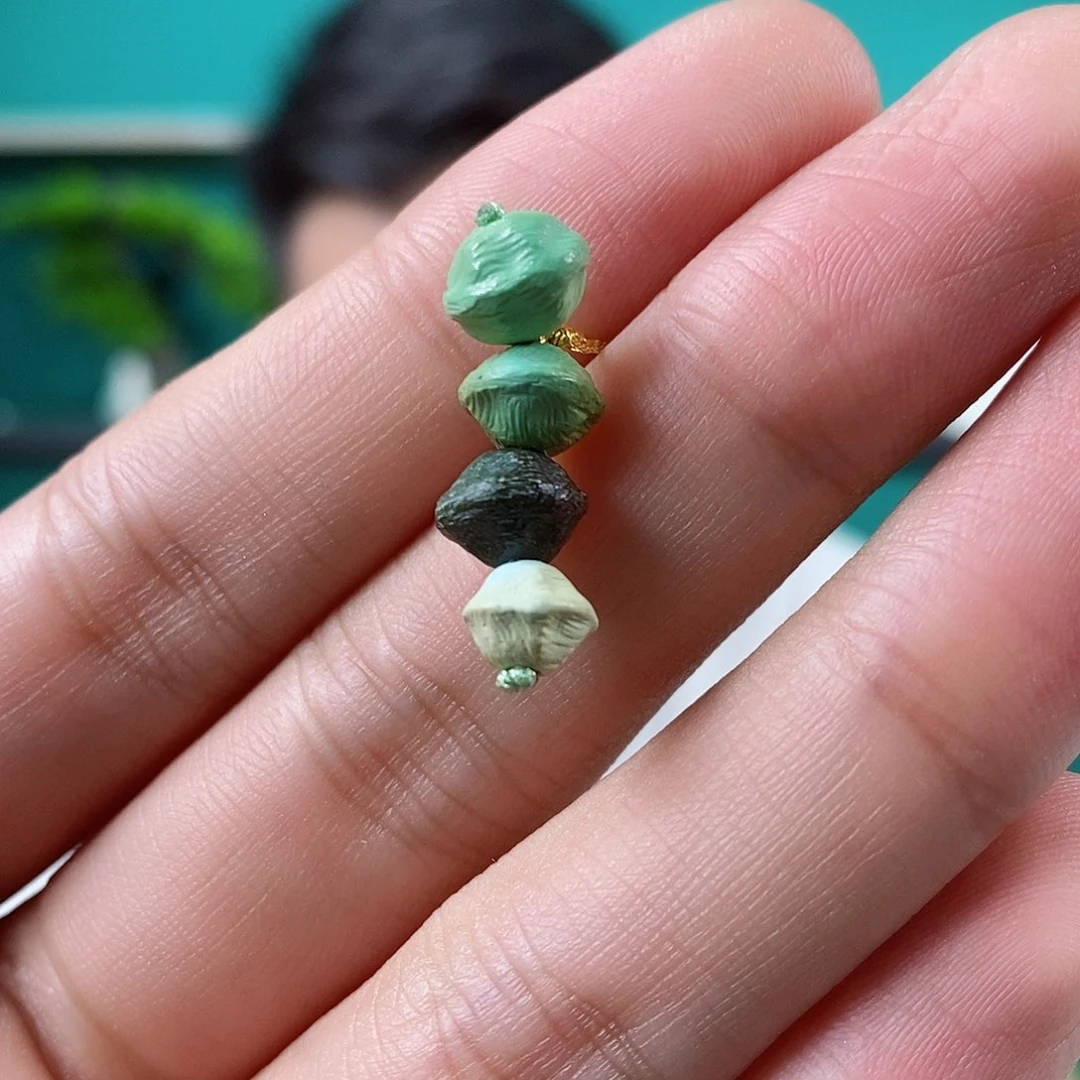 未镶嵌绿松石珠宝奇石