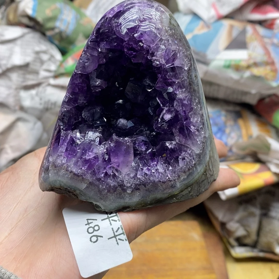 紫晶乌拉圭未镶嵌