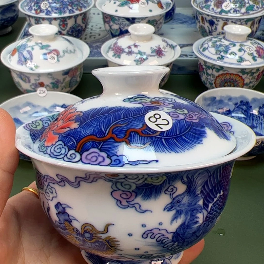 木木景德镇纯手绘茶具82