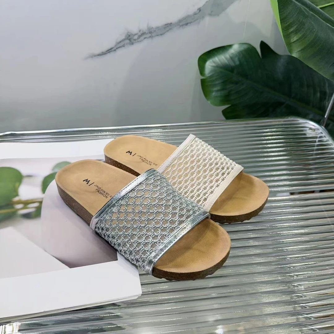 夏休闲款法式拖鞋女新款配裙子仙女风拖鞋0977