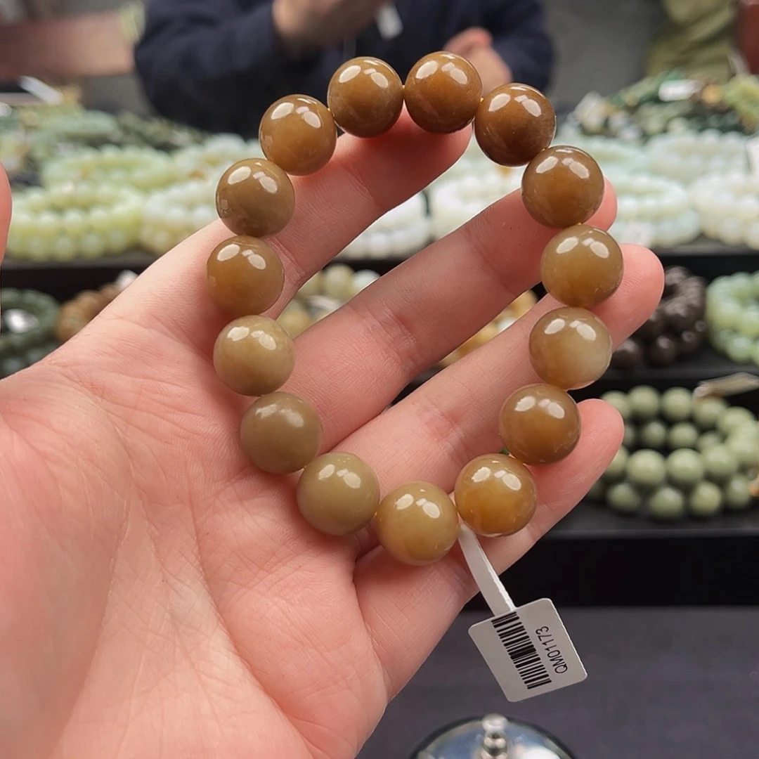 和田玉手串未镶嵌