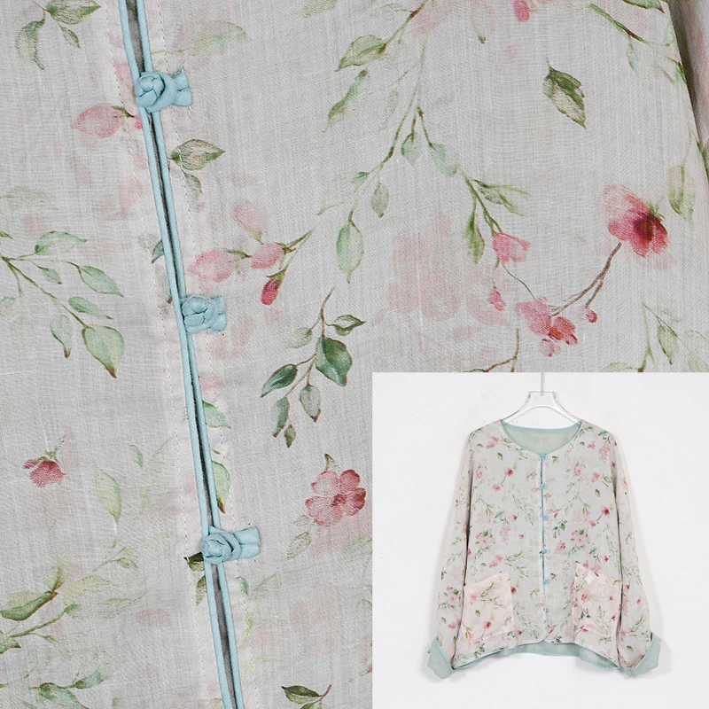 【蓉哥出品】双面穿苎麻外套8629