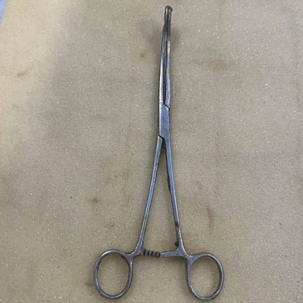 【71C-7】弯头海绵钳（长22厘米）