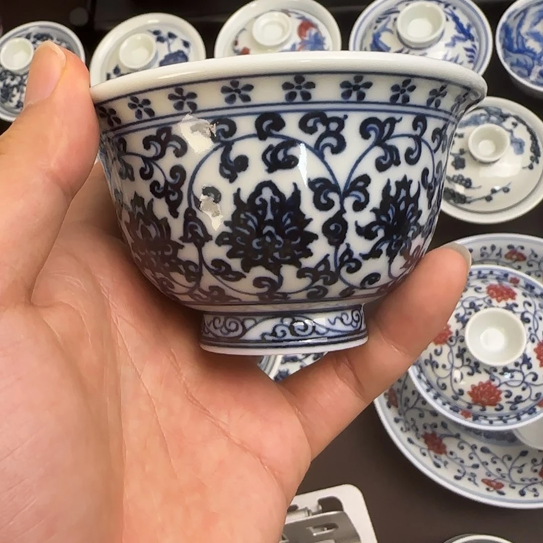 全手绘景德镇陶瓷艺术茶具