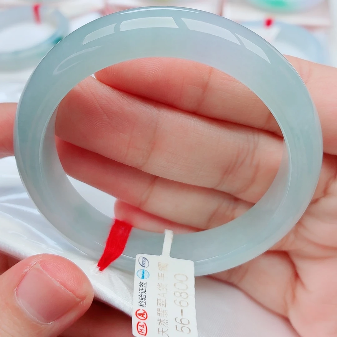 翡翠未镶嵌手镯天然翡翠手镯