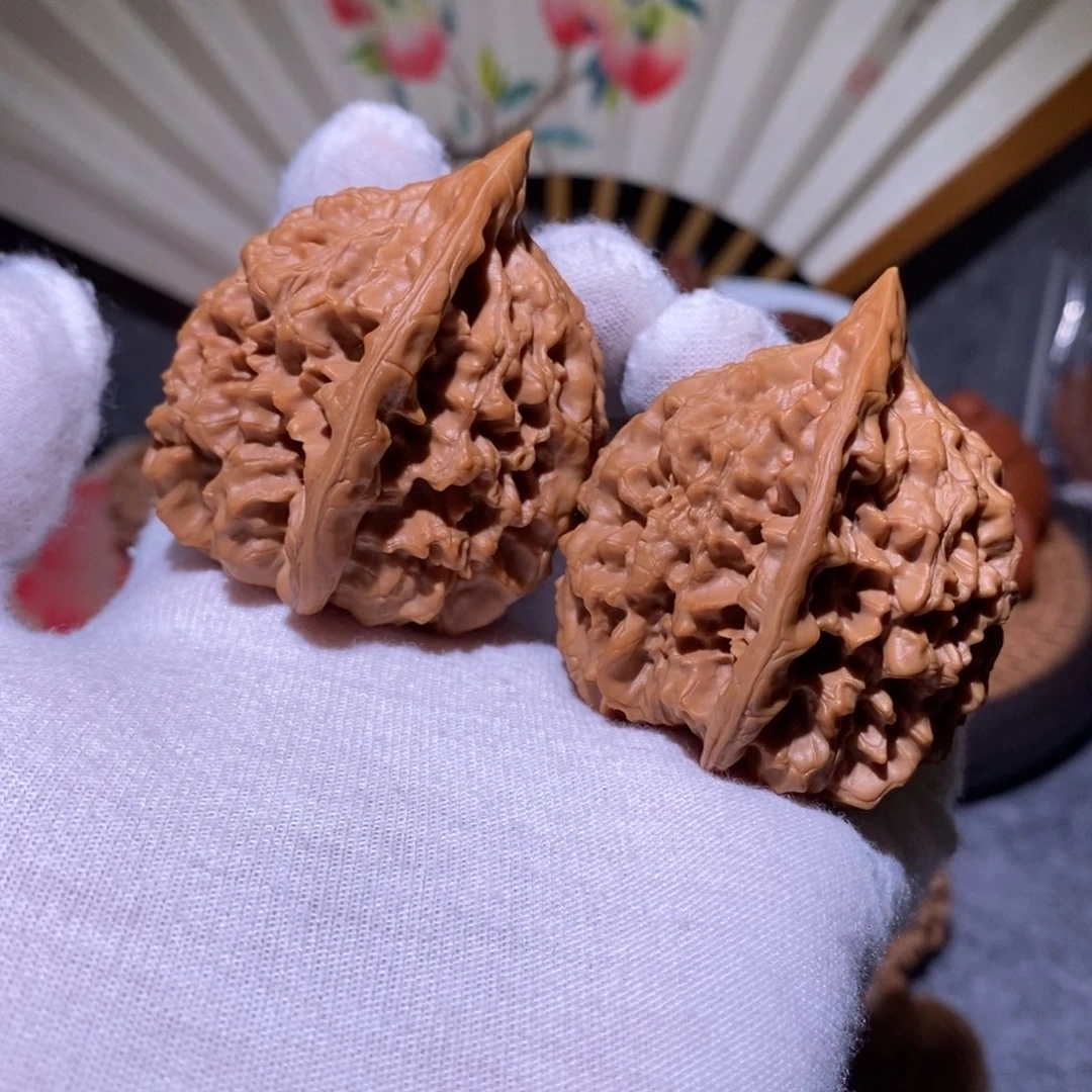 吊坠文玩核桃大克重46全品官帽