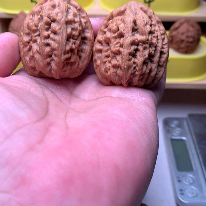 桃核吊坠红锦鲤好看