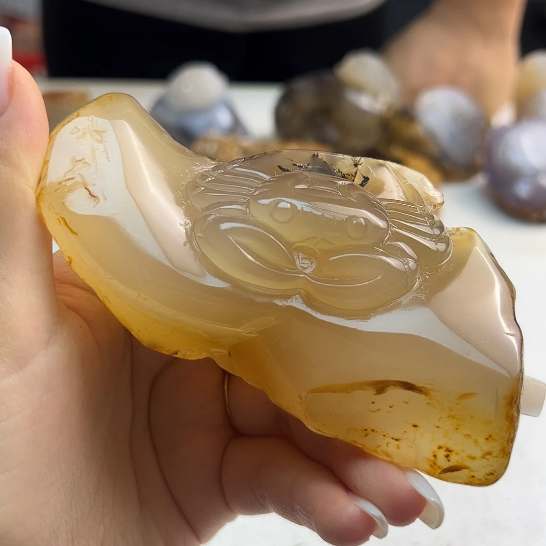 玛瑙/玉髓未镶嵌颈饰