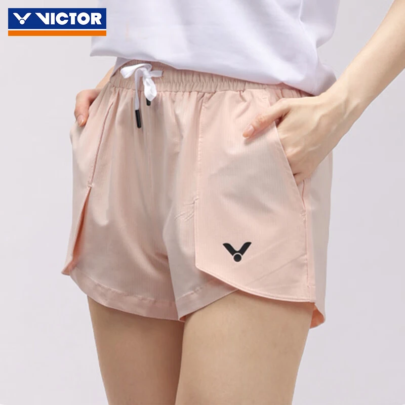 VICTOR/威克多羽毛球服R-51210女款运动短裤透气梭织设计