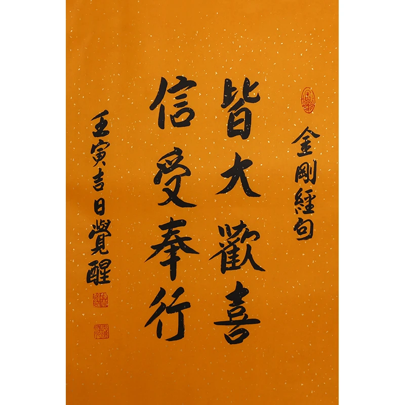 D232 释觉醒书法软片 69cm×44cm