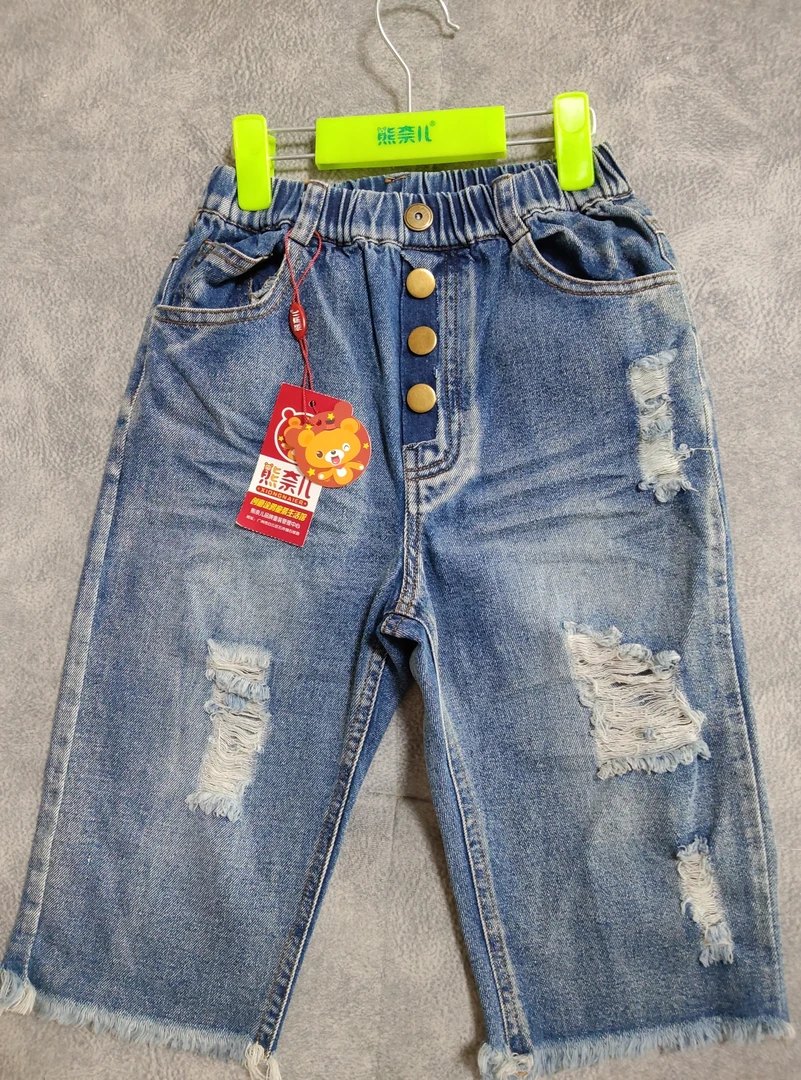 通用中裤牛仔裤裤子夏款秋季中裤夏季牛仔裤