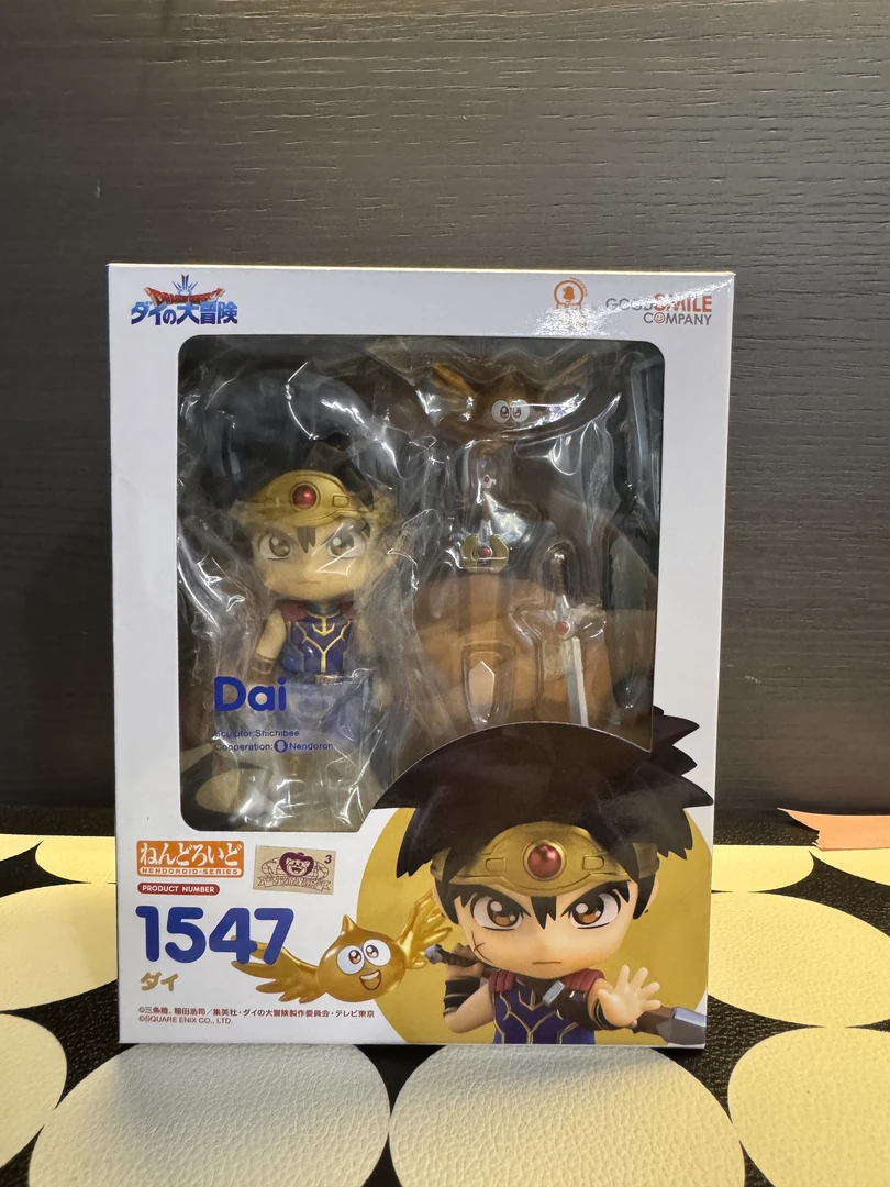 海外版GSC粘土人1547 勇者斗恶龙 达伊的大冒险 达伊Q版手办