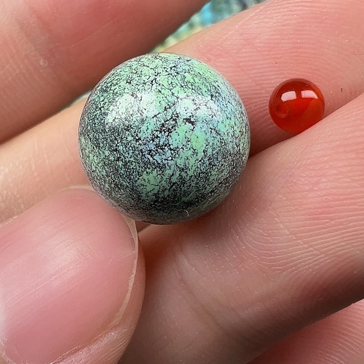 南红玛瑙未镶嵌配饰卡13.6