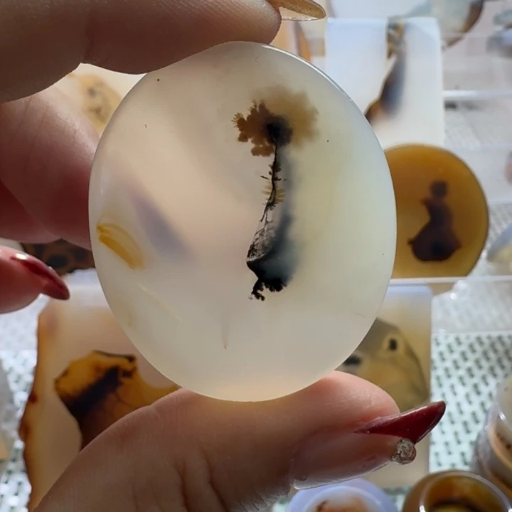 玛瑙/玉髓未镶嵌项链