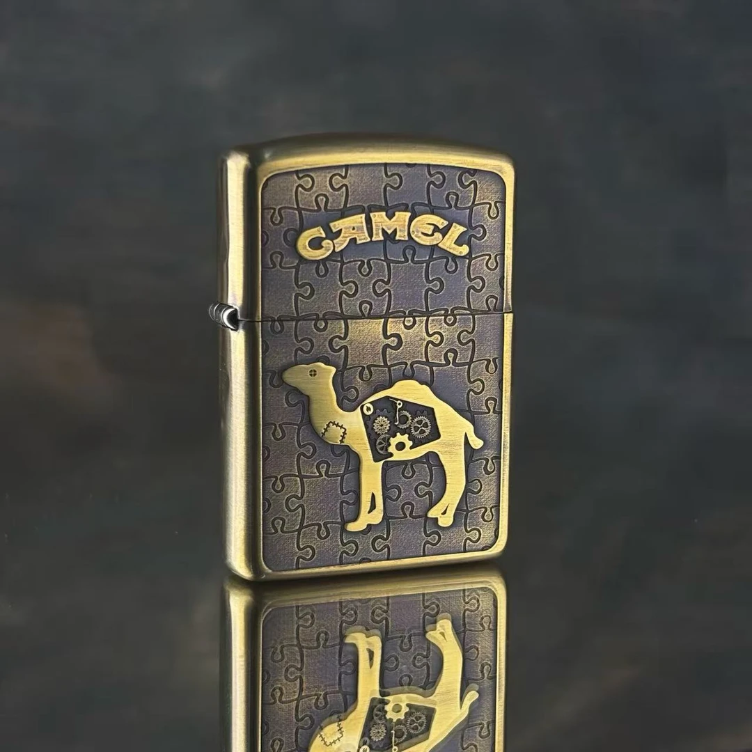 ZIPPO 打火机正品  ZP-168盔甲拼图骆驼  1650