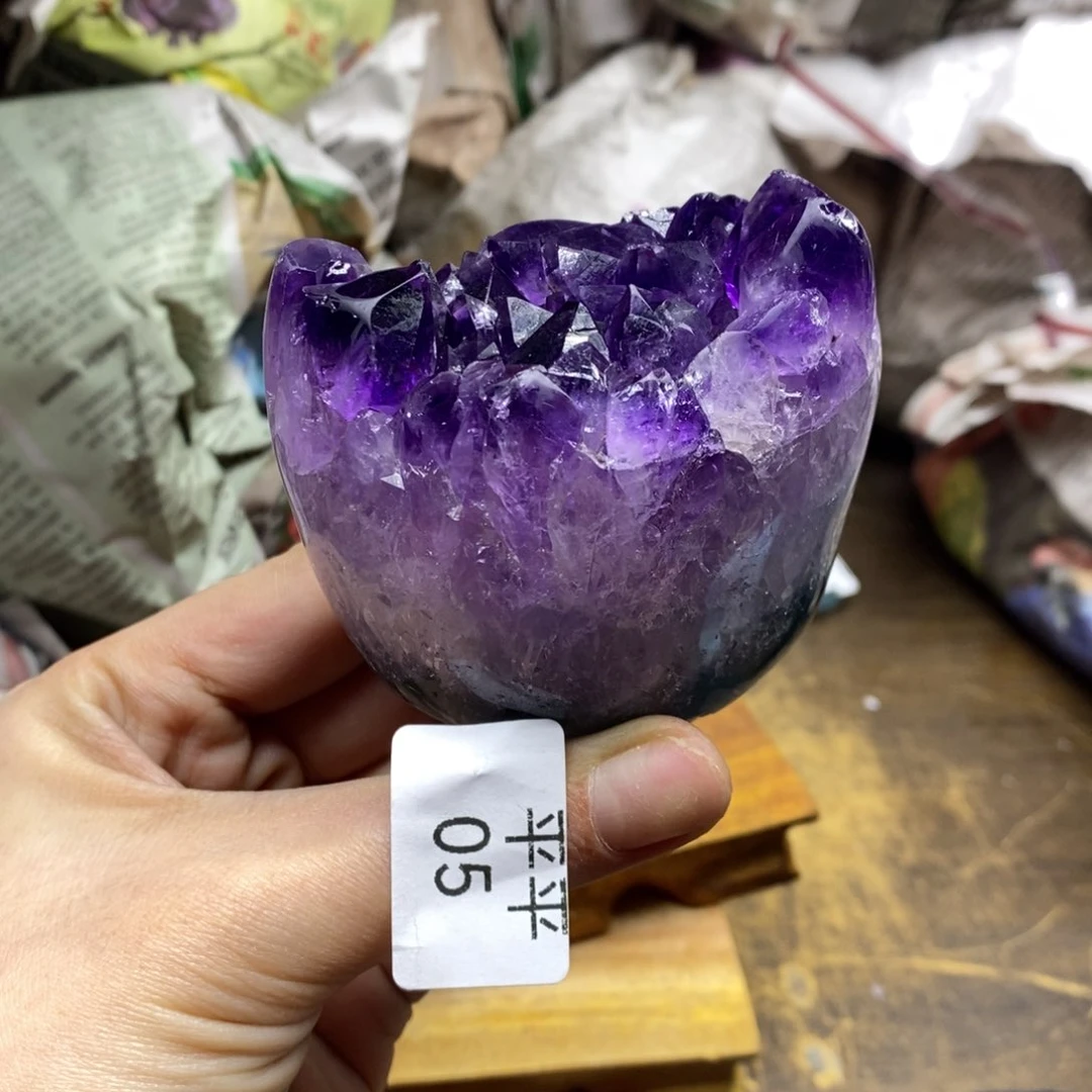 紫晶乌拉圭未镶嵌