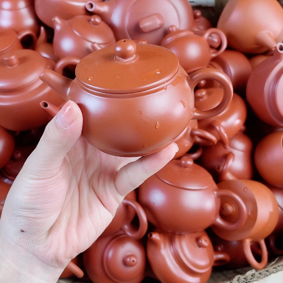 紫砂朱泥壶古壶130