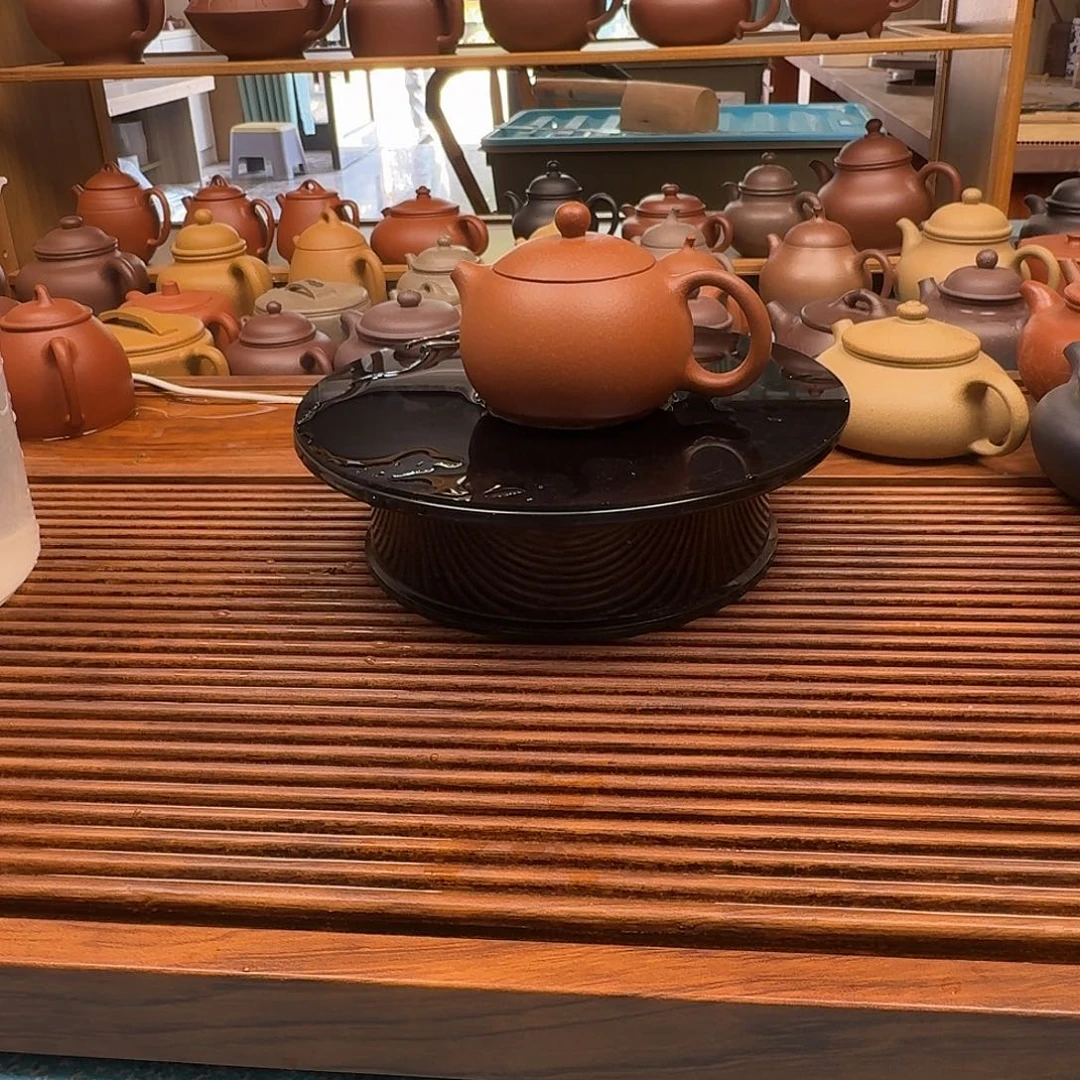 紫砂茶壶半手一个