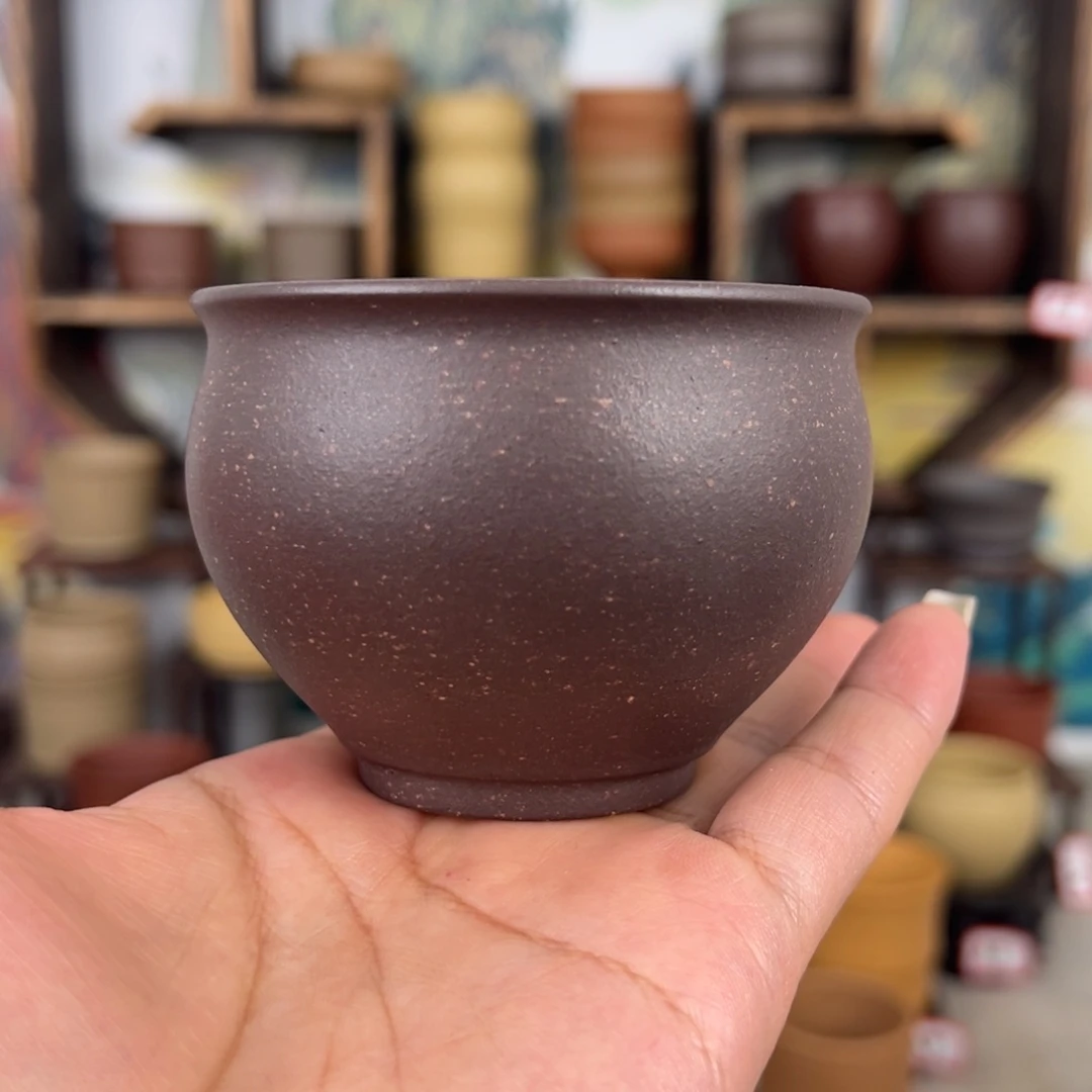 紫砂茶杯拙器甄选，纯原本矿。