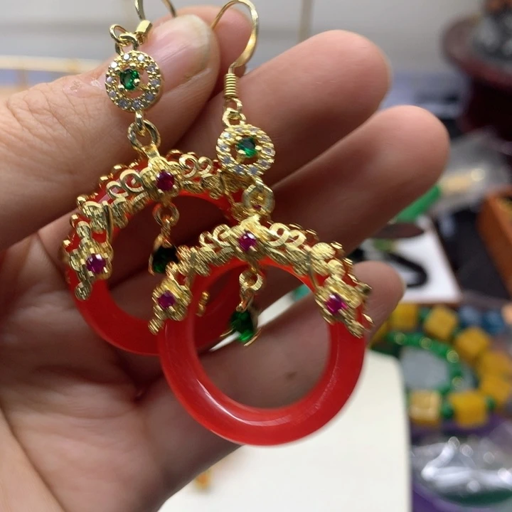 颈饰未镶嵌翡翠吊坠