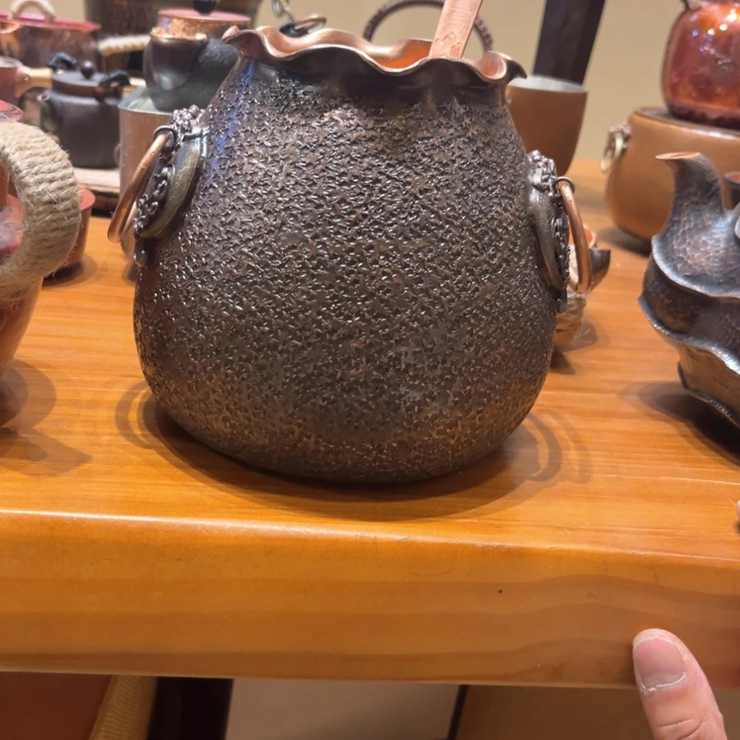 老师傅1.8升古法煮茶器手工锻打工艺