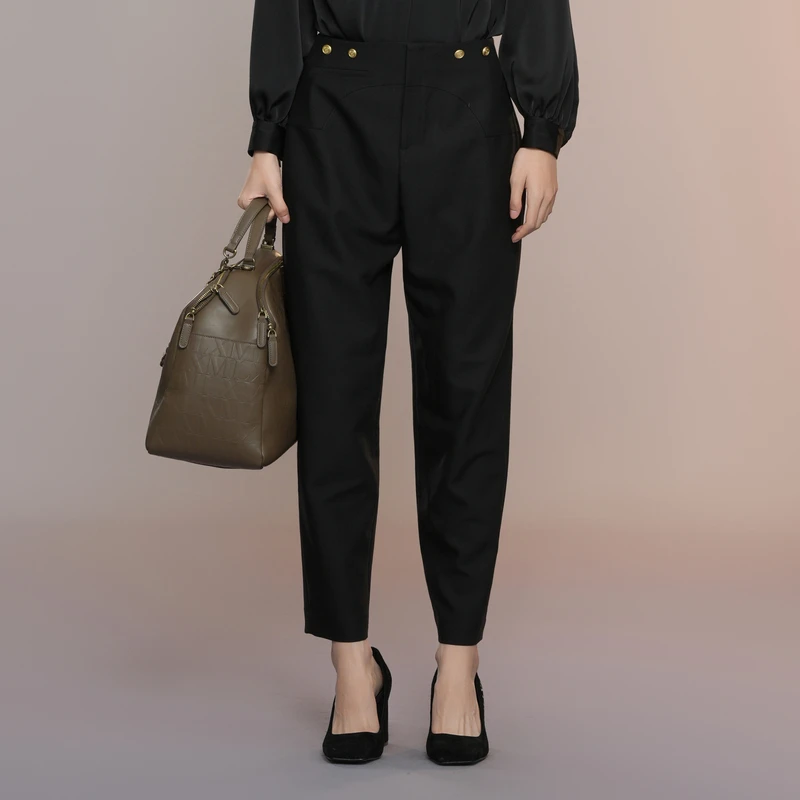 【7月上新款】XK302023A290-XG雪歌秋新款休闲裤