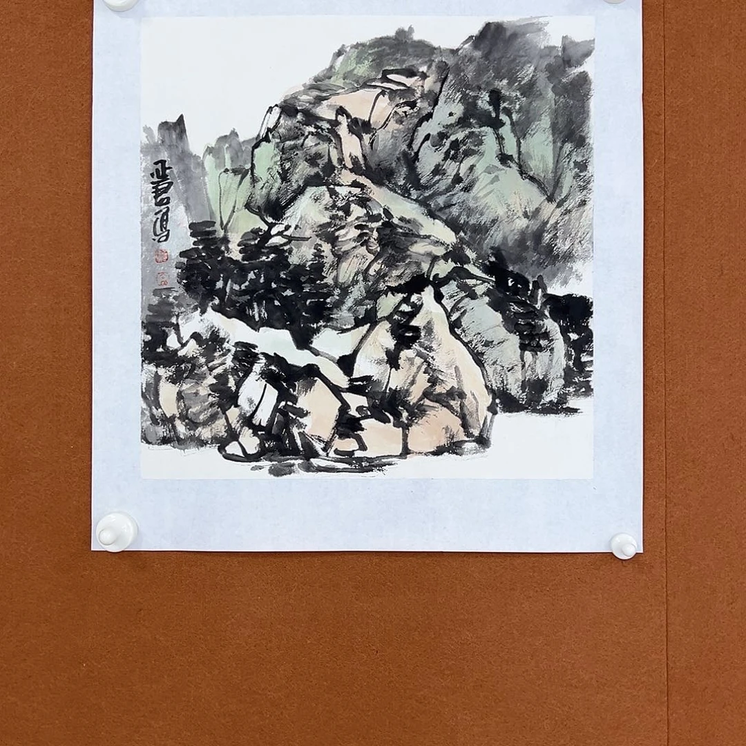 国画高延君的作品