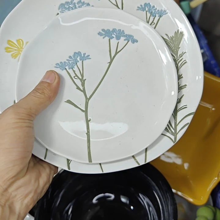 瓷片陶瓷杯碗盘微瑕介意慎拍