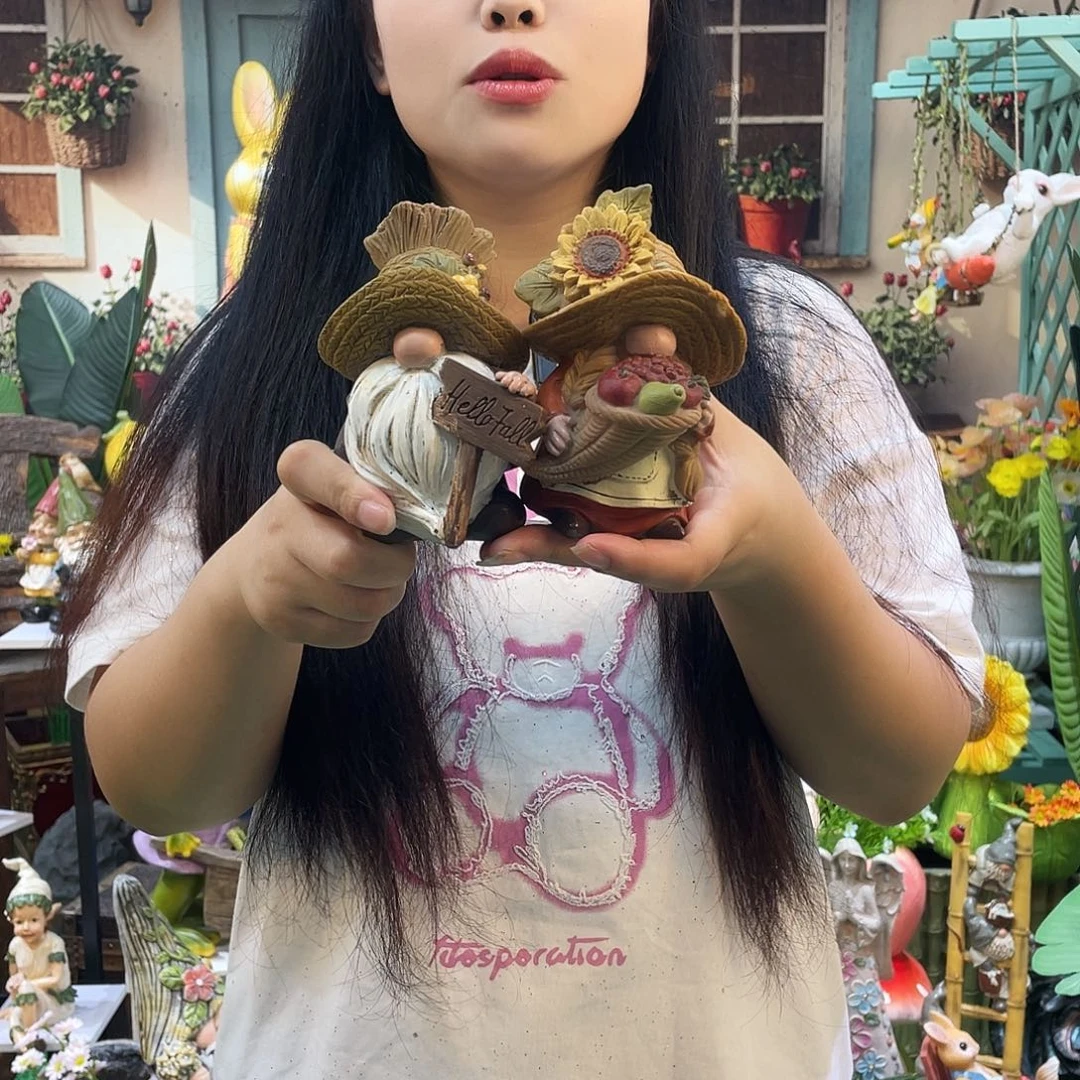 摆件花园摆件红红火火