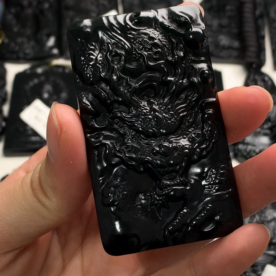 天然a货钢琴黑挂件