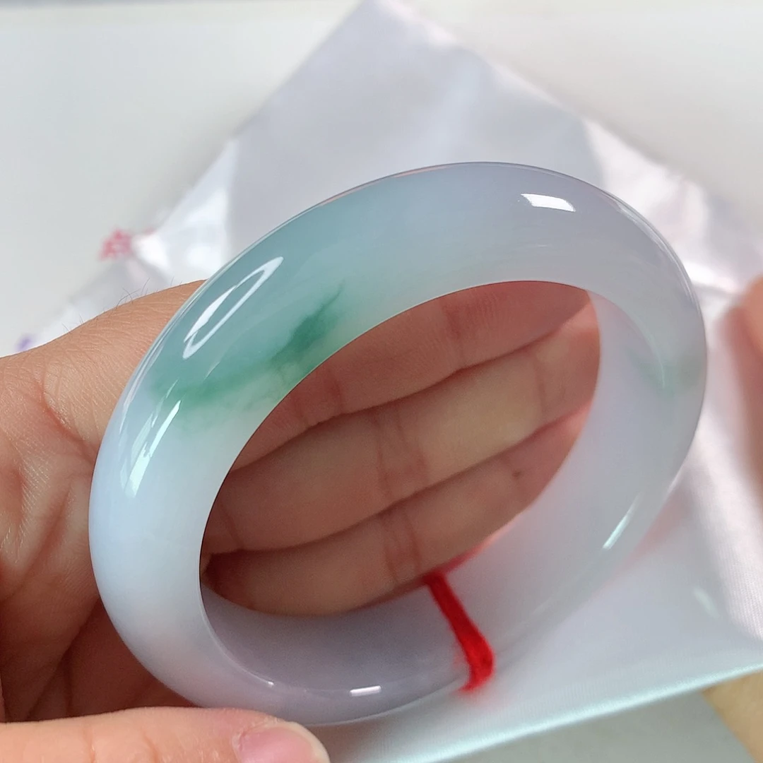 翡翠手镯未镶嵌轮胎镯 ⑨⑦