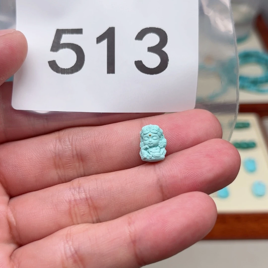 未镶嵌绿松石珠宝奇石