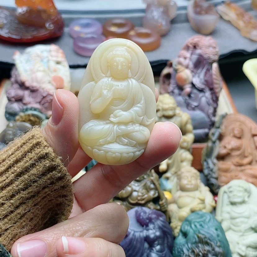 【闪购商品】未镶嵌吊坠定制石英质玉