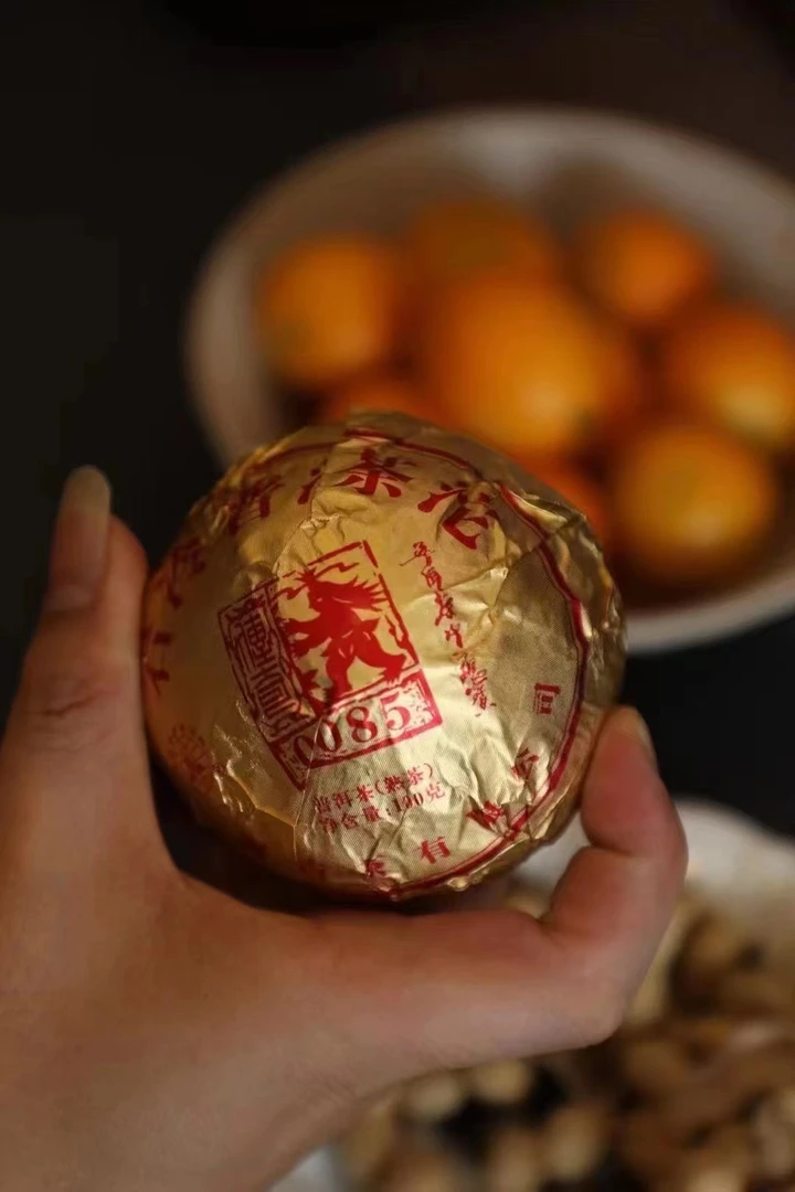 【完美仓储】2012年0085沱100克 景迈山古树熟茶