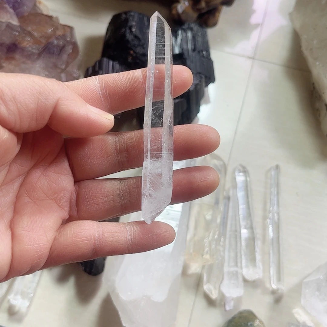 水晶天然水晶原石未镶嵌乐*