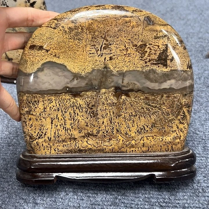 广西石天然国画石