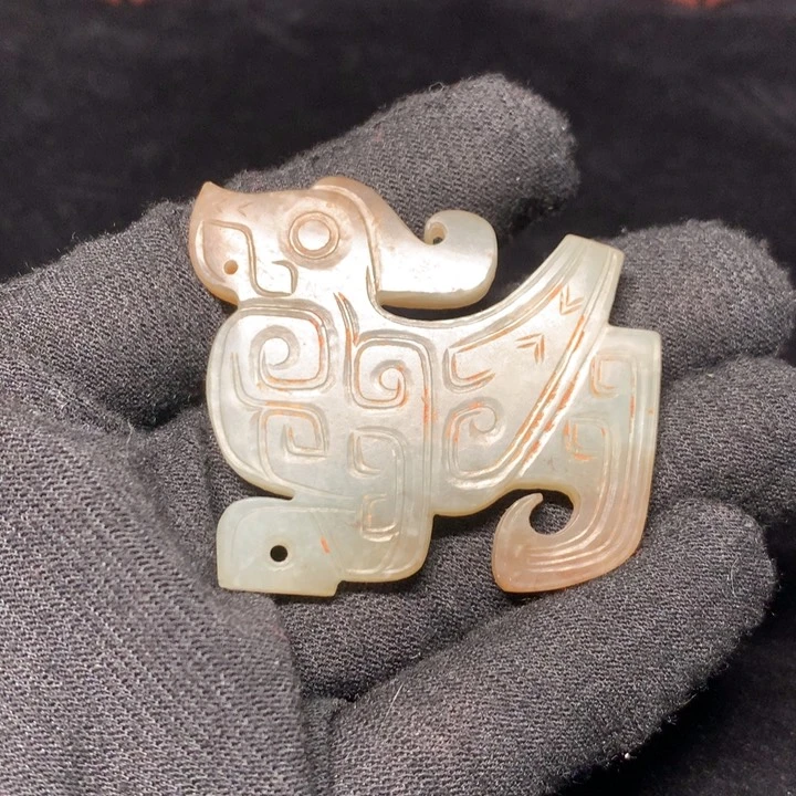 和田玉颈饰未镶嵌李*五