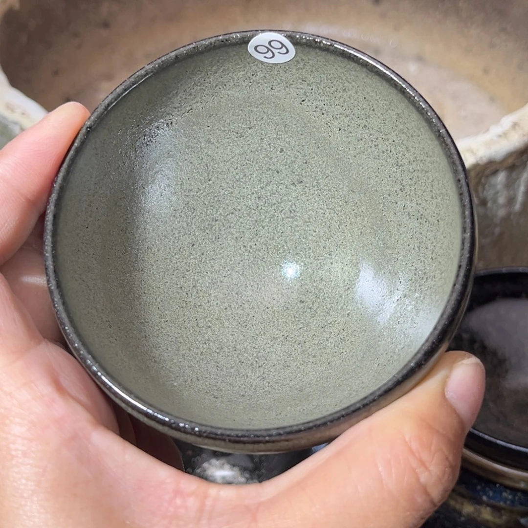 茶盏义兴龙窑坚持真柴烧