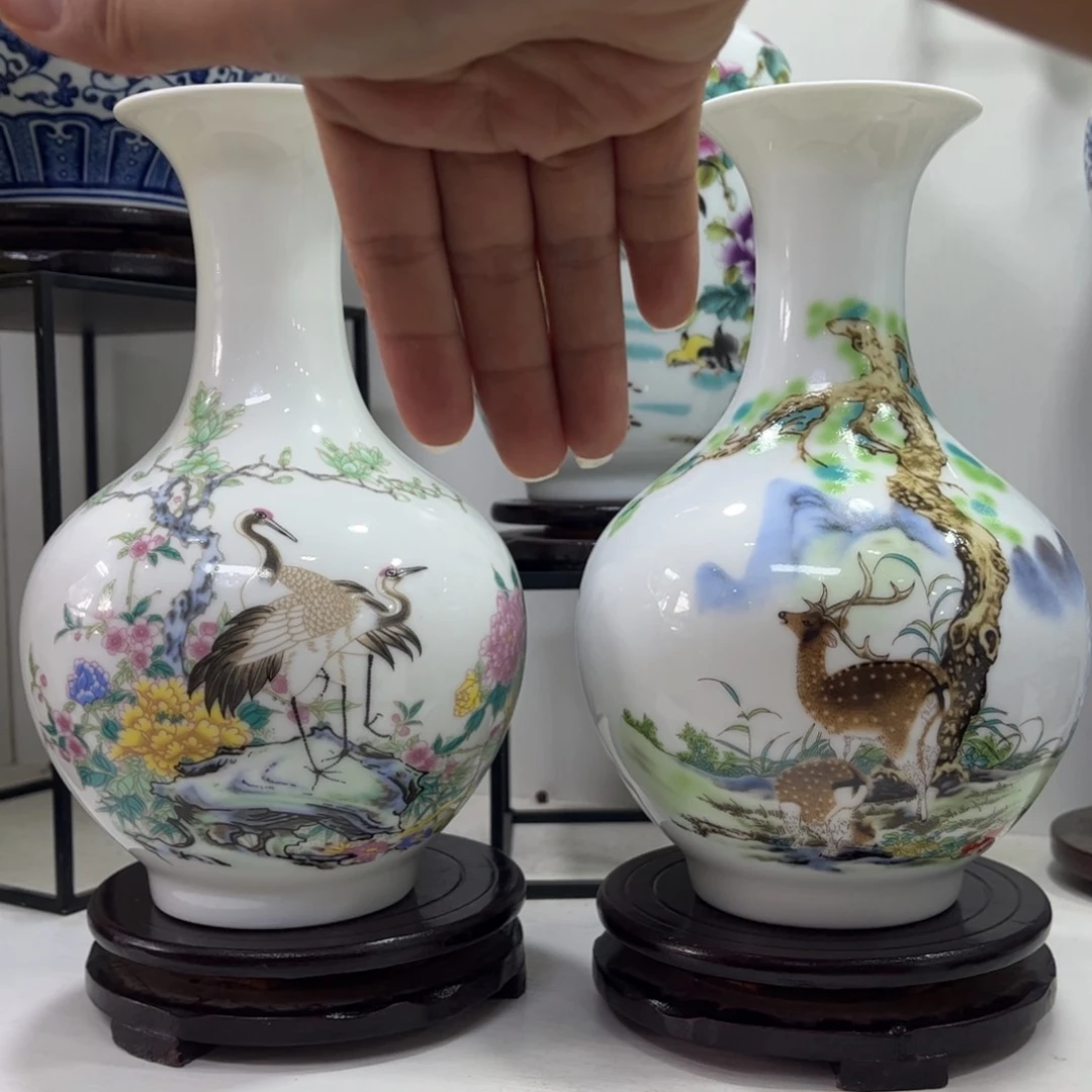 景德镇陶瓷花瓶摆件